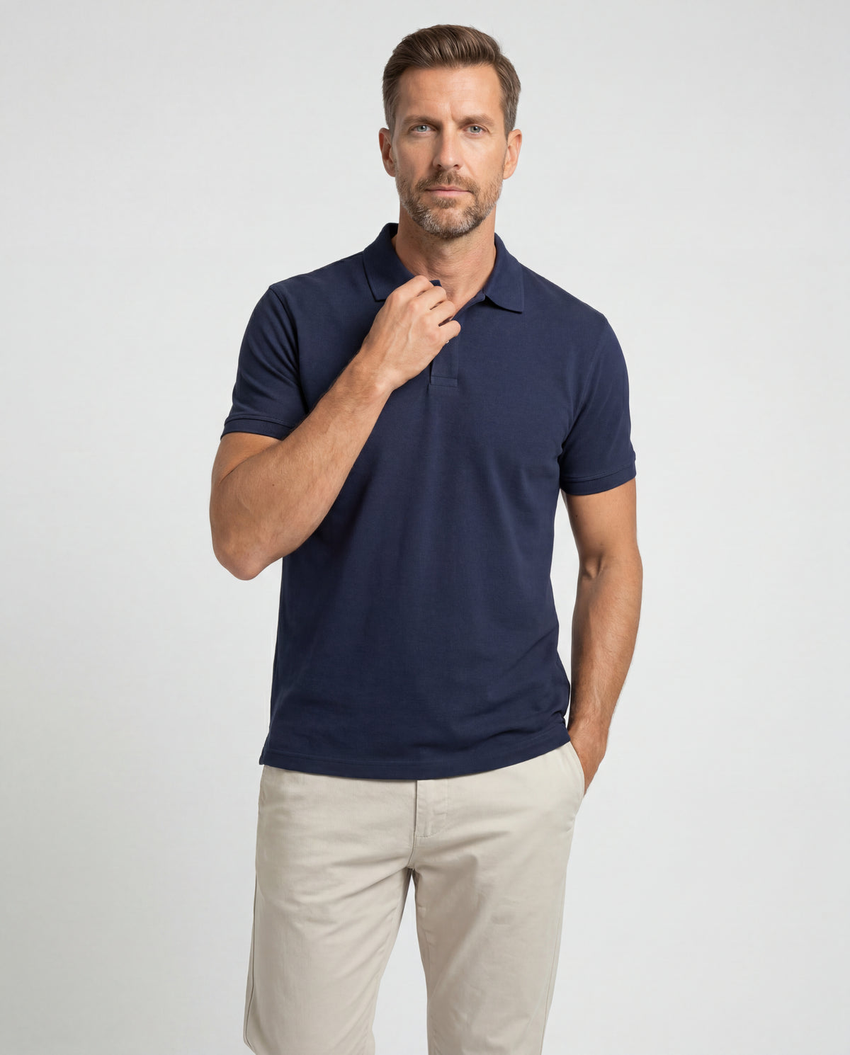 Polo Hombre - Azul Navy