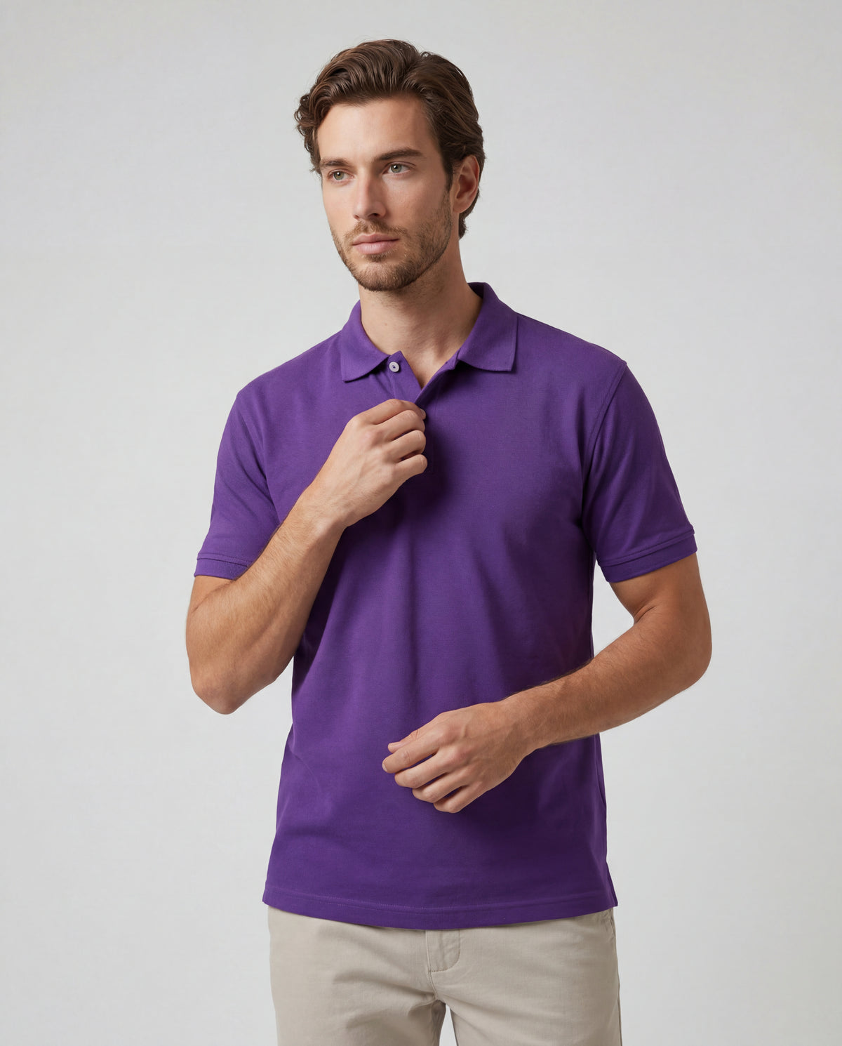 Polo Hombre - Morada