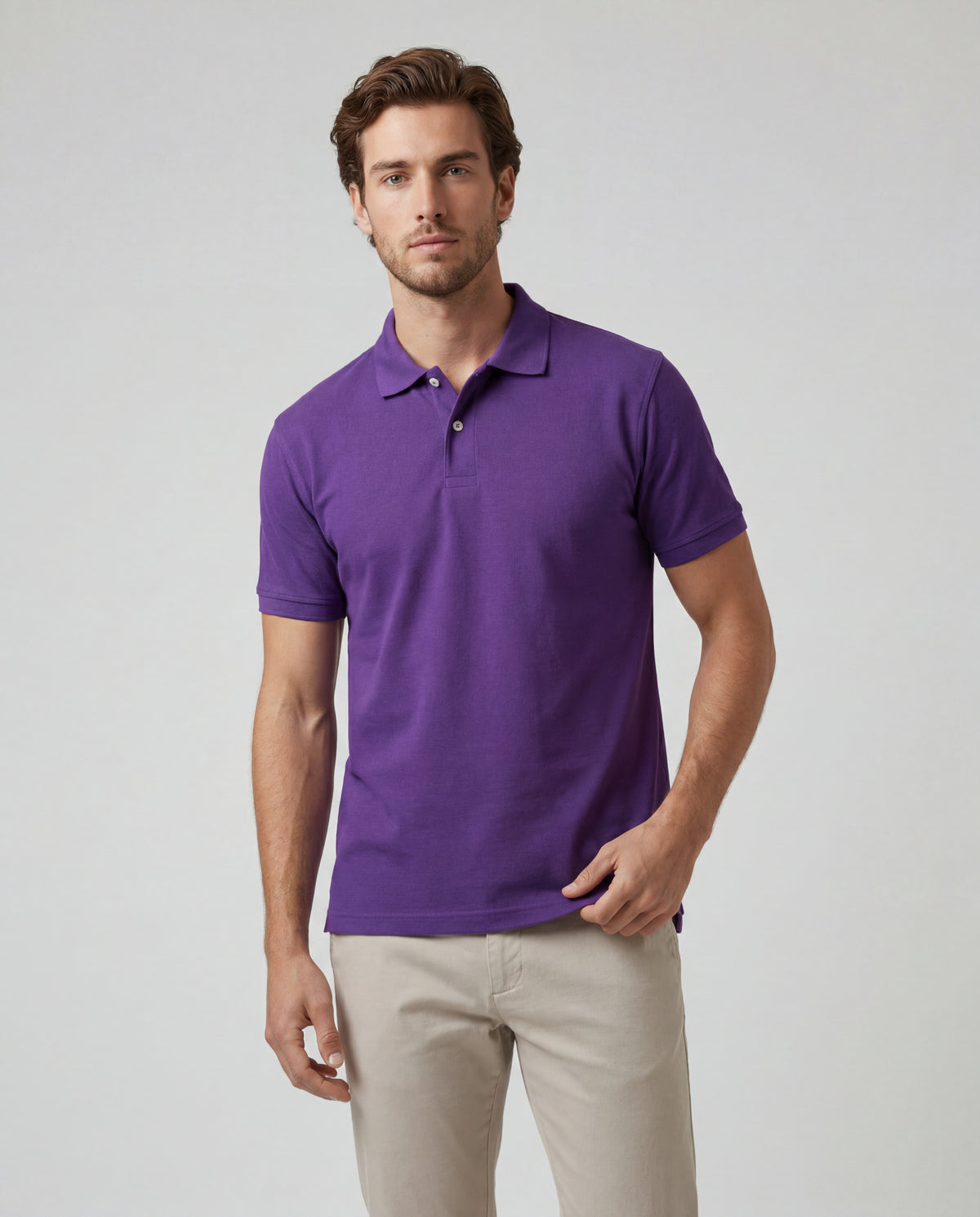Polo Hombre - Morada
