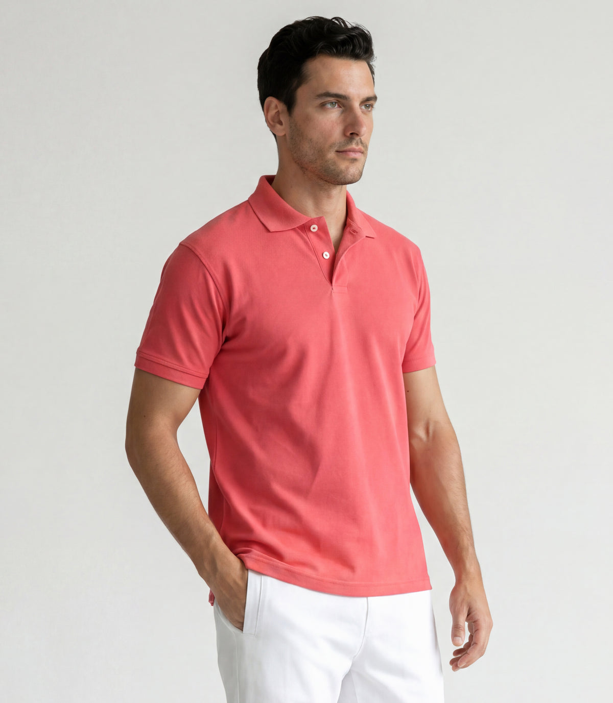 Polo Hombre - Salmon