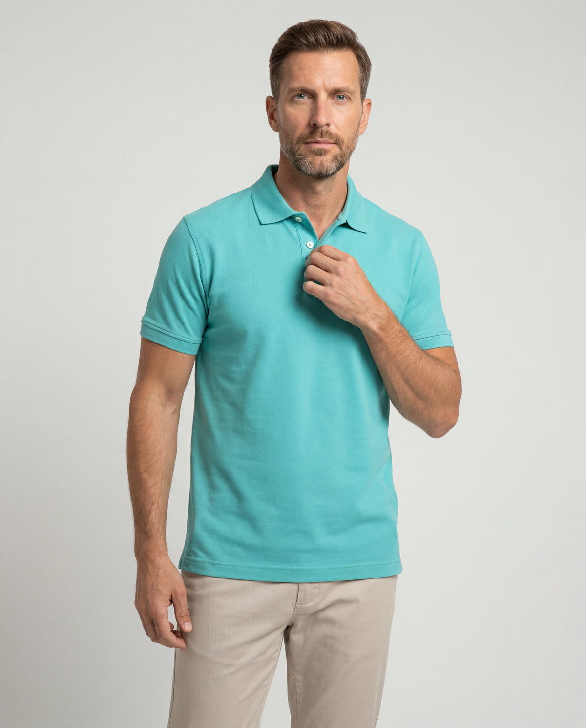 Polo Hombre - Verde Atlantis