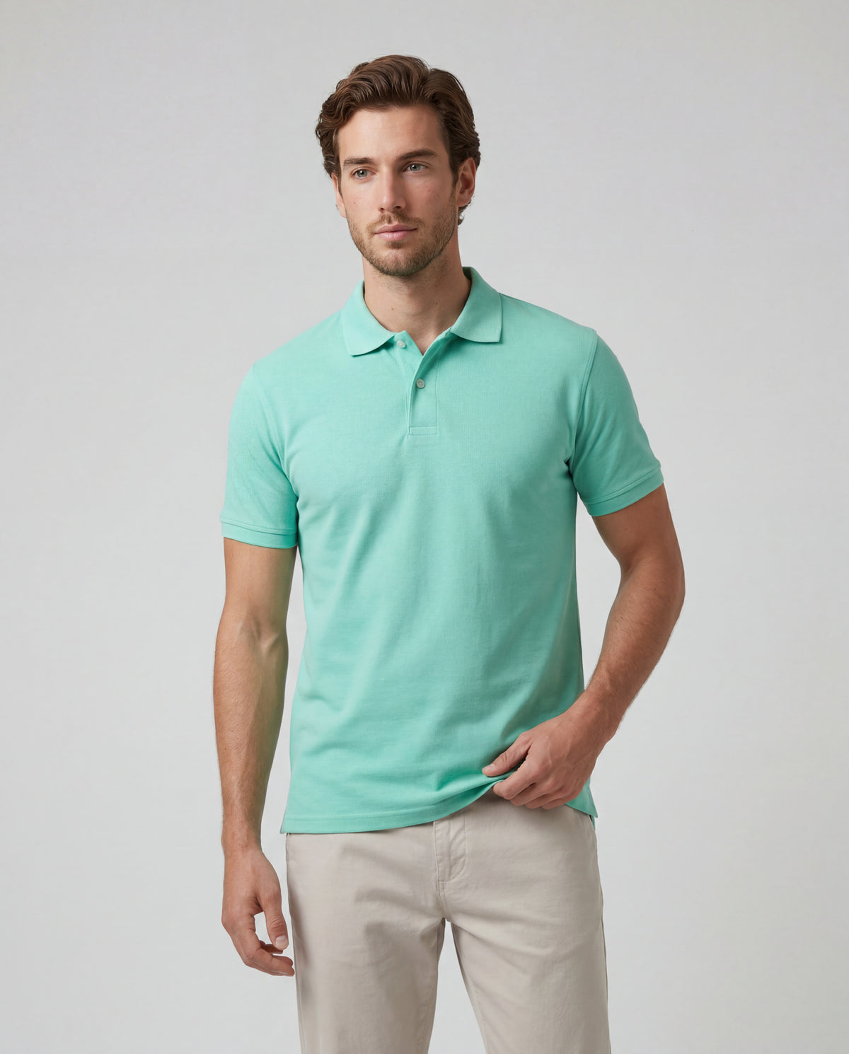 Polo Hombre - Verde Manzana