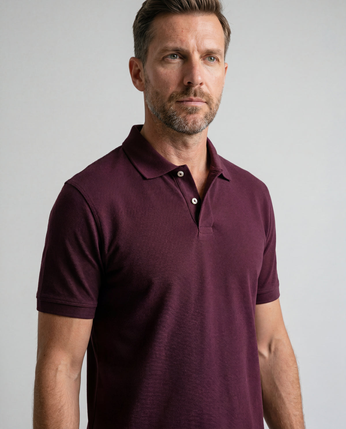 Polo Hombre - Vinotinto