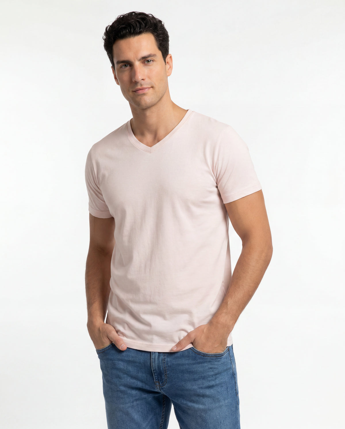 Camiseta Hombre Cuello V - Curuba