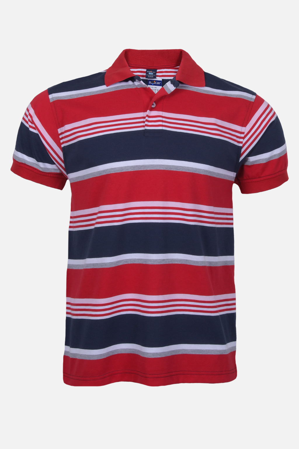 Polo Rayas Agustin - Rojo