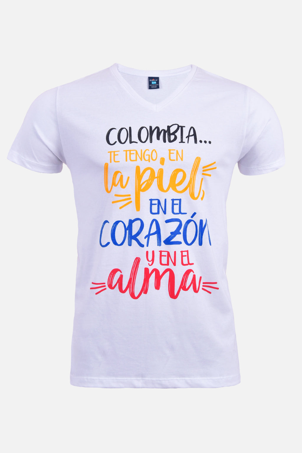 Camiseta Estampada 332 - Azul Oceano