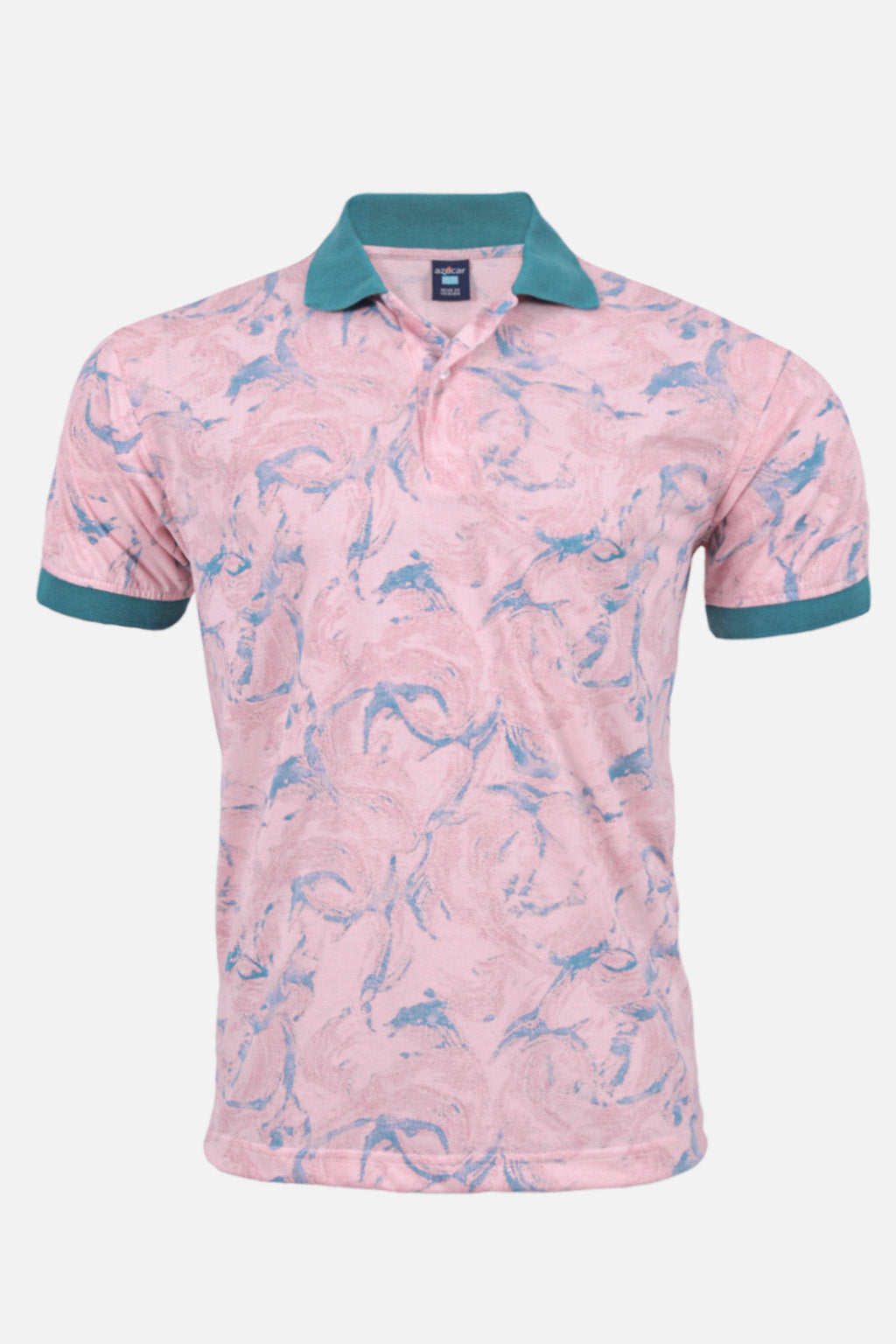 Polo Estampada Liam - Rosado