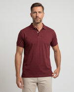 Polo Estampada Teo - Vinotinto