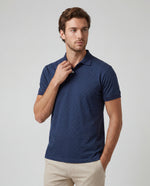 Polo Estampada Gaston - Azul Navy