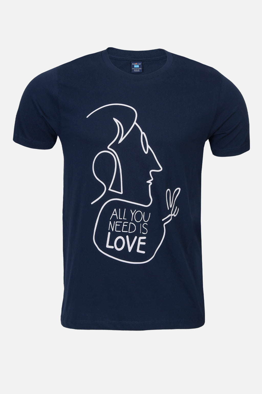 Camiseta Estampada 1050 - Azul Navy