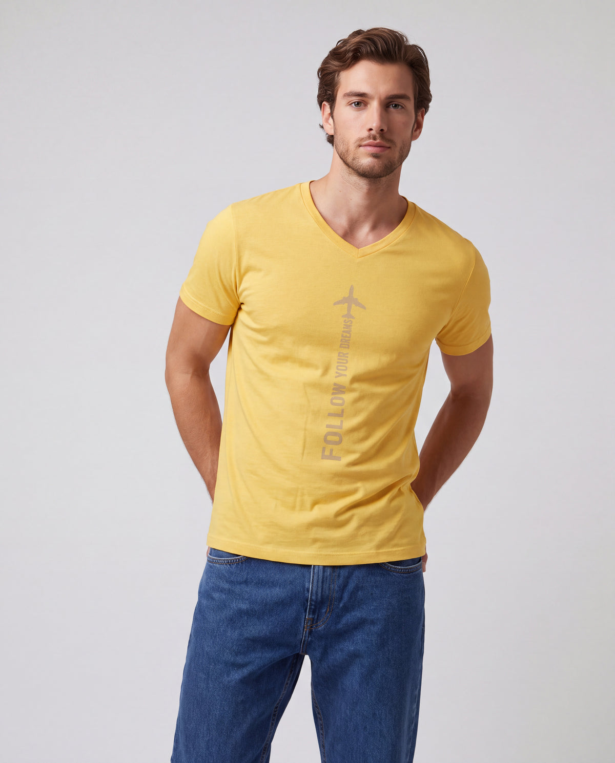 Camiseta Estampada 408 - Azul Navy