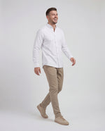 Camisa Oxford - Blanco