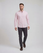 Camisa Oxford - Rosado