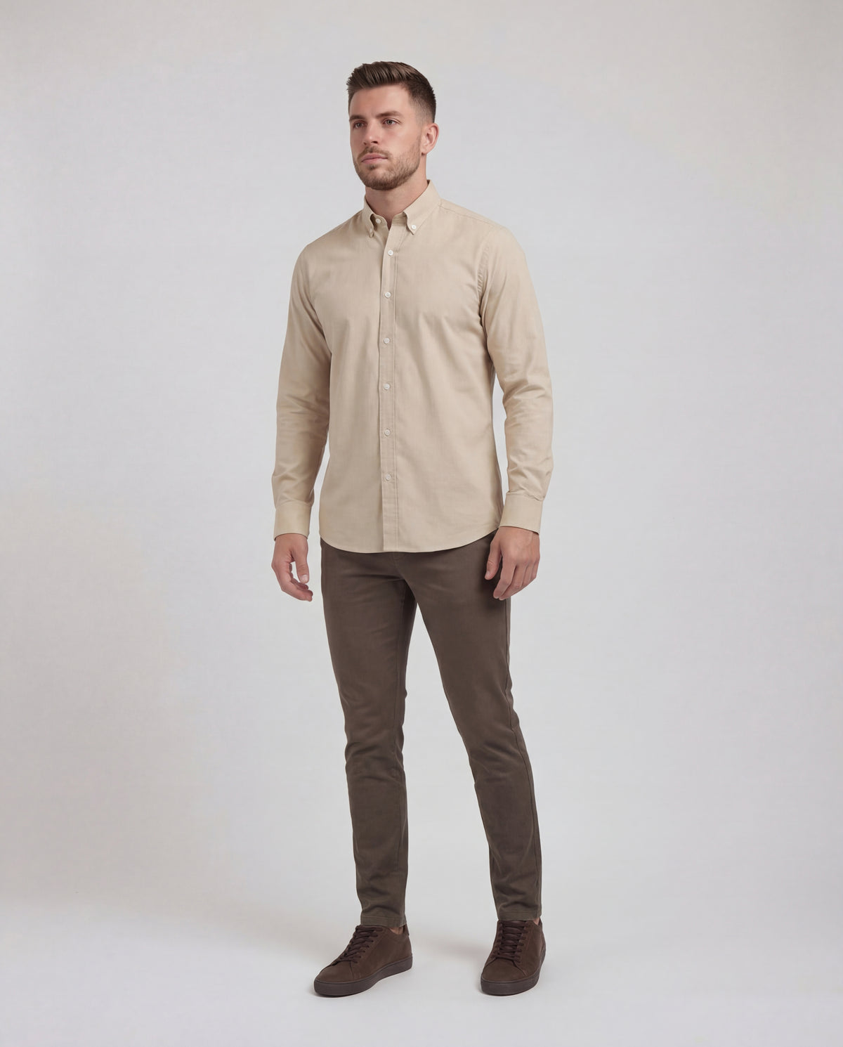 Camisa Rotherham - Kaki