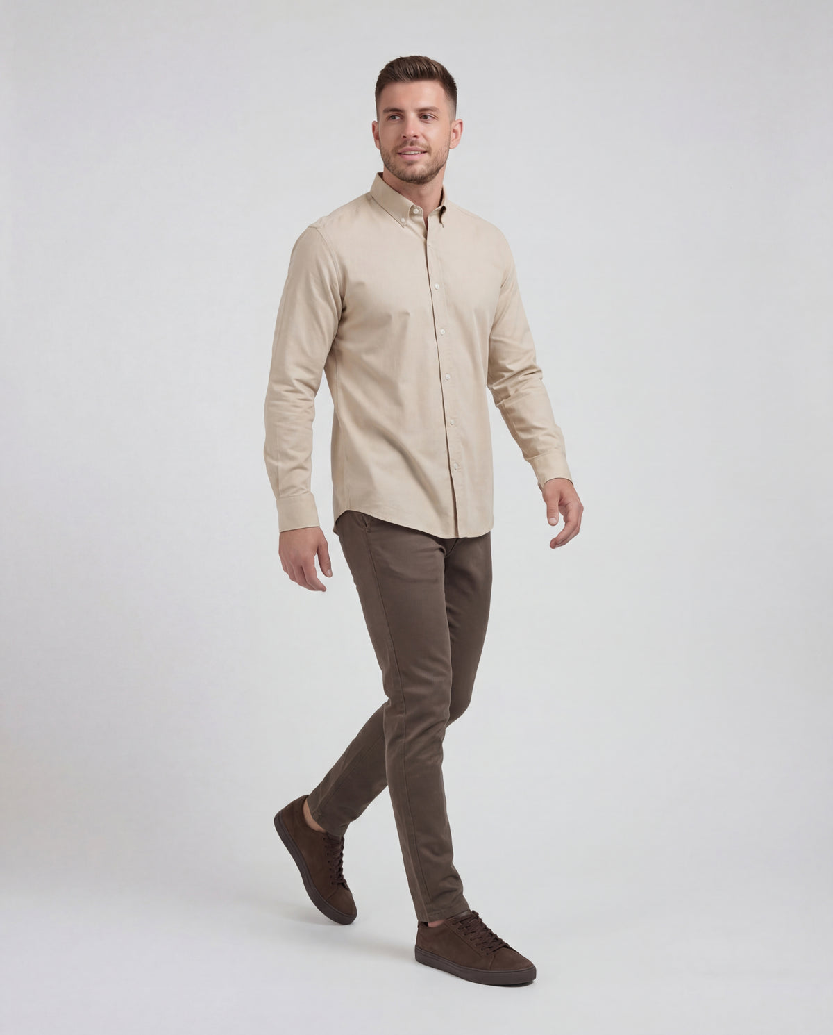 Camisa Rotherham - Kaki