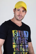 Gorra Rocker - Amarillo