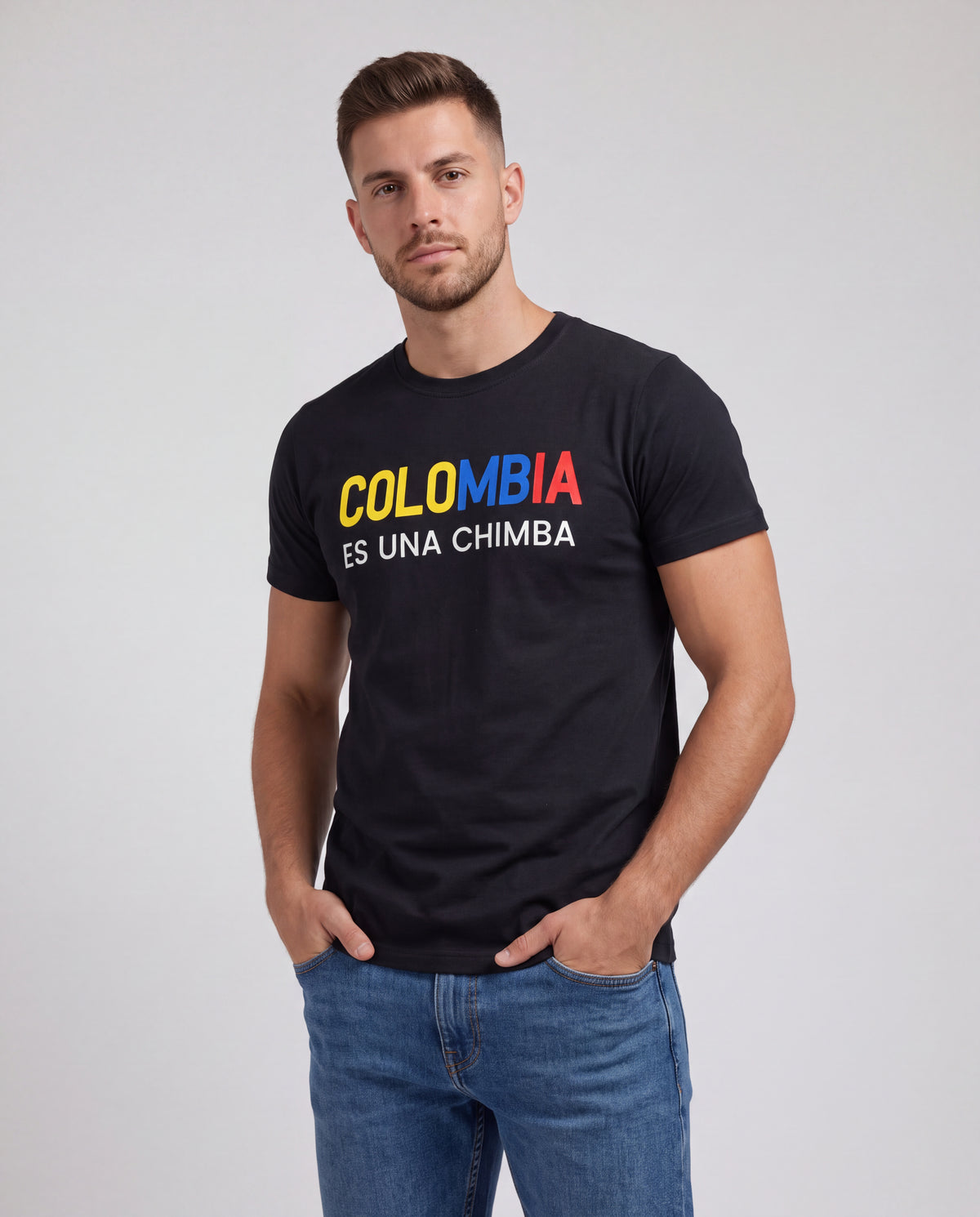 Camiseta Estampada 1089 - Amarillo Pastel