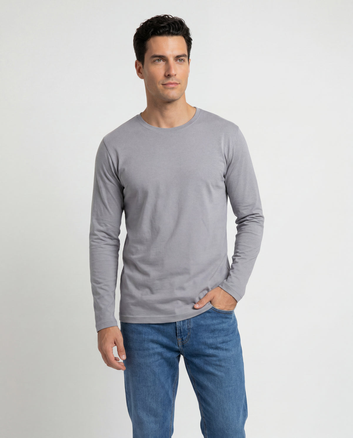 Camiseta Cedric - Gris Claro