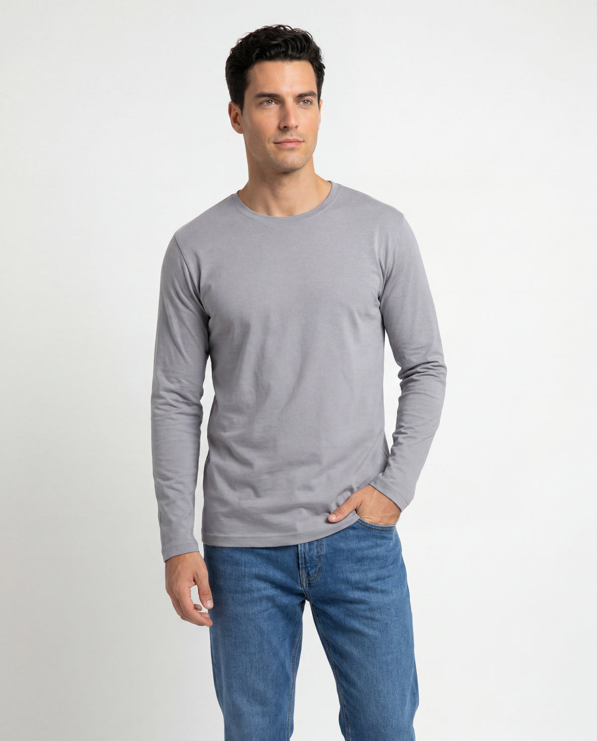 Camiseta Cedric - Gris Claro