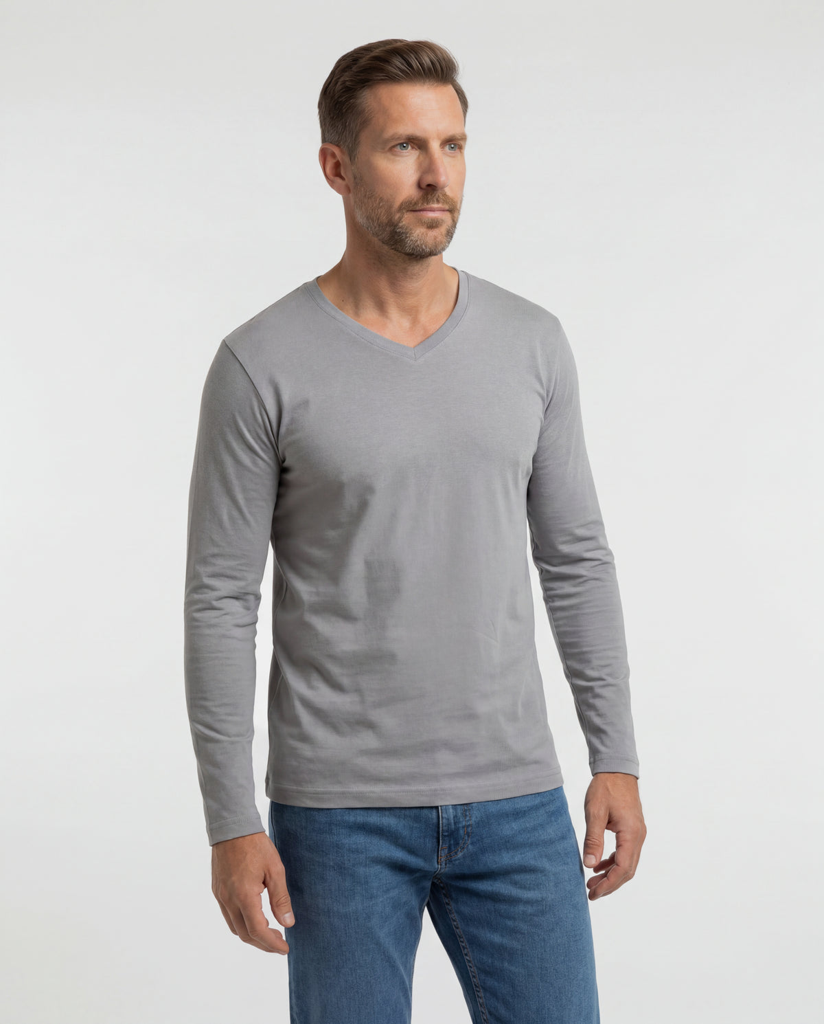 Camiseta Bruce - Gris Claro