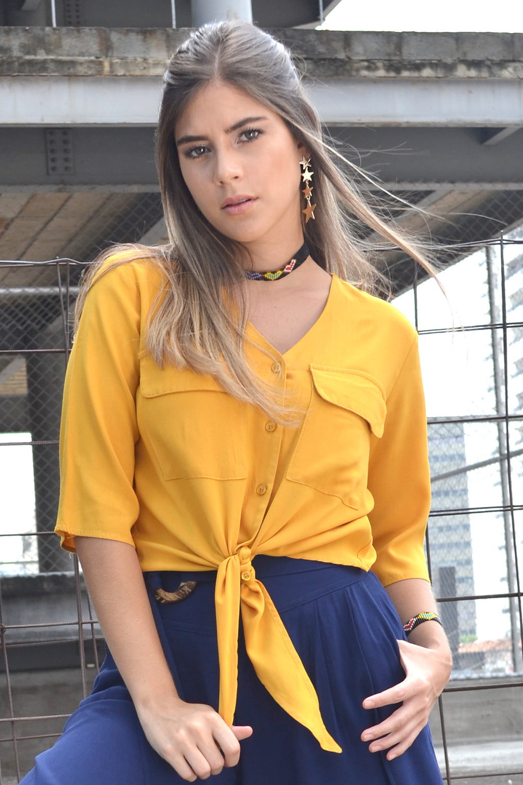 Blusa Pasion - Mostaza