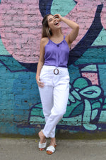 Blusa Ciruela - Lila Claro