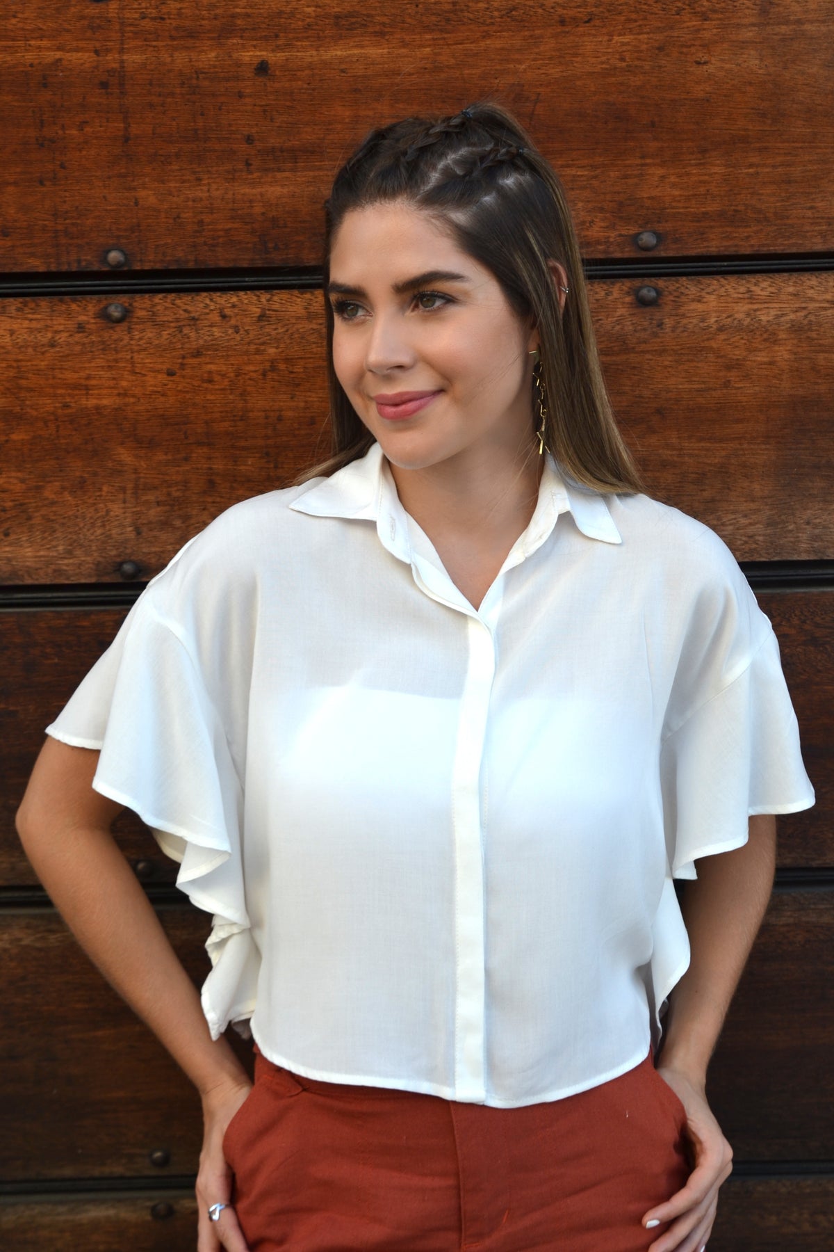 Blusa Reyna - Crudo