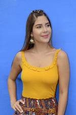 Blusa Solarium - Mostaza