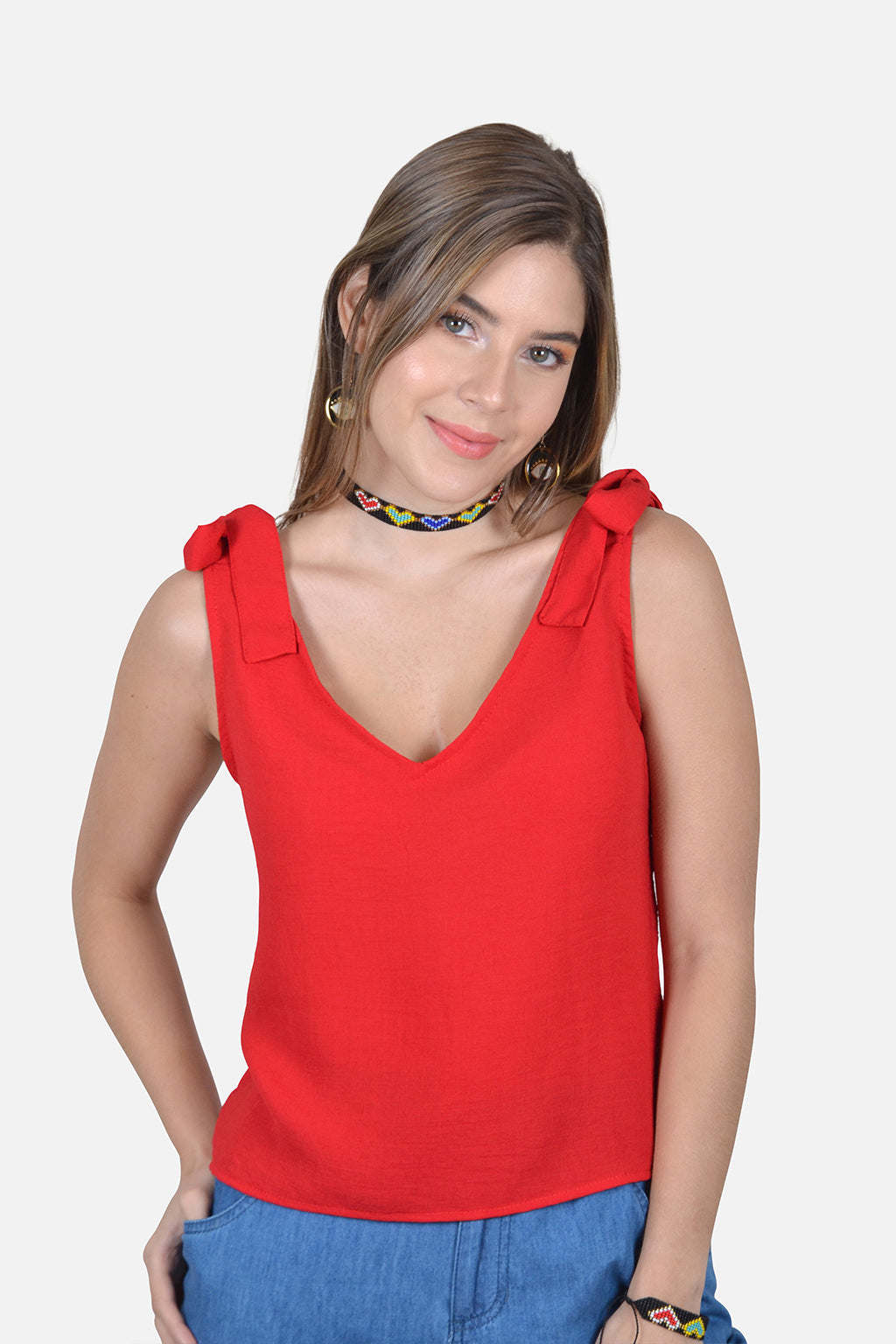Blusa Purpura - Roja