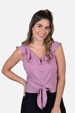Blusa Golondrina - Malva