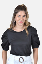 Blusa Marmol - Negra