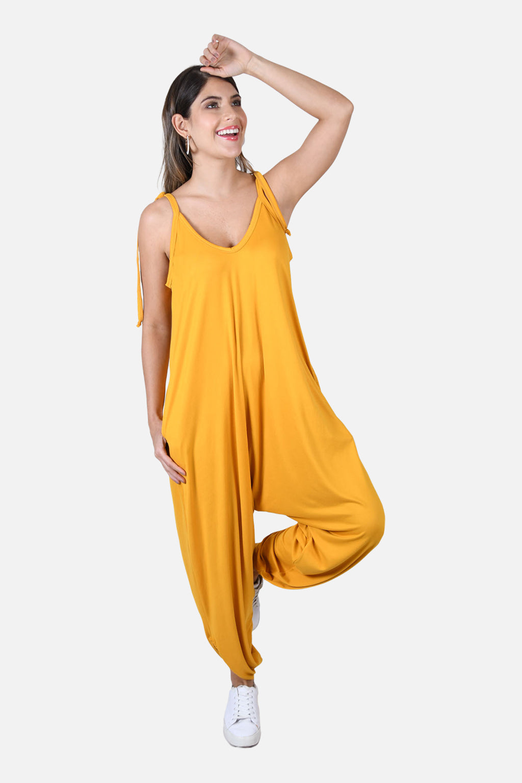 Vestido Heliconia - Mostaza