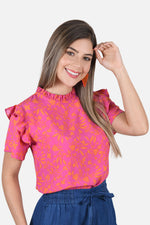 Blusa Weyden - Fucsia