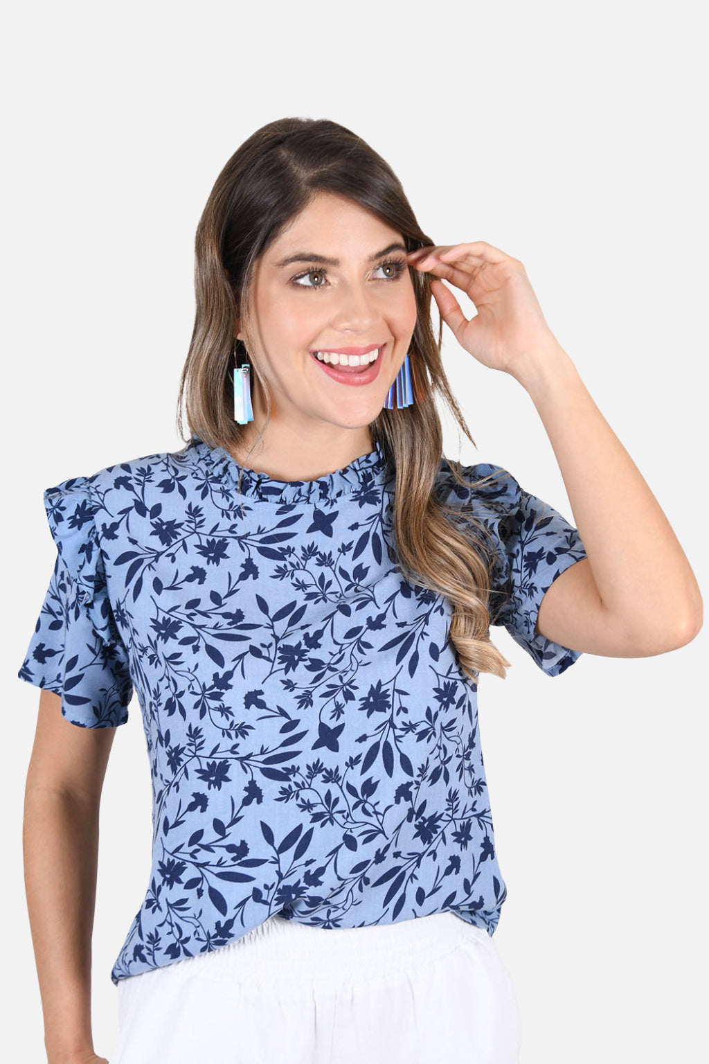 Blusa Weyden - Petroleo