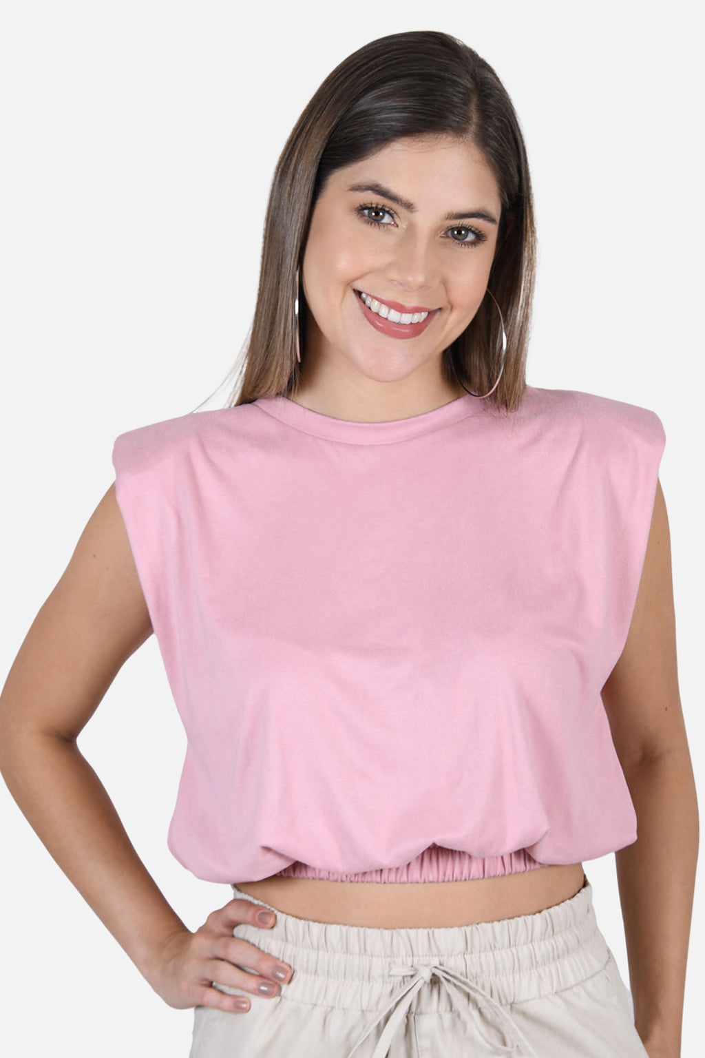 Blusa Baptista - Rosada