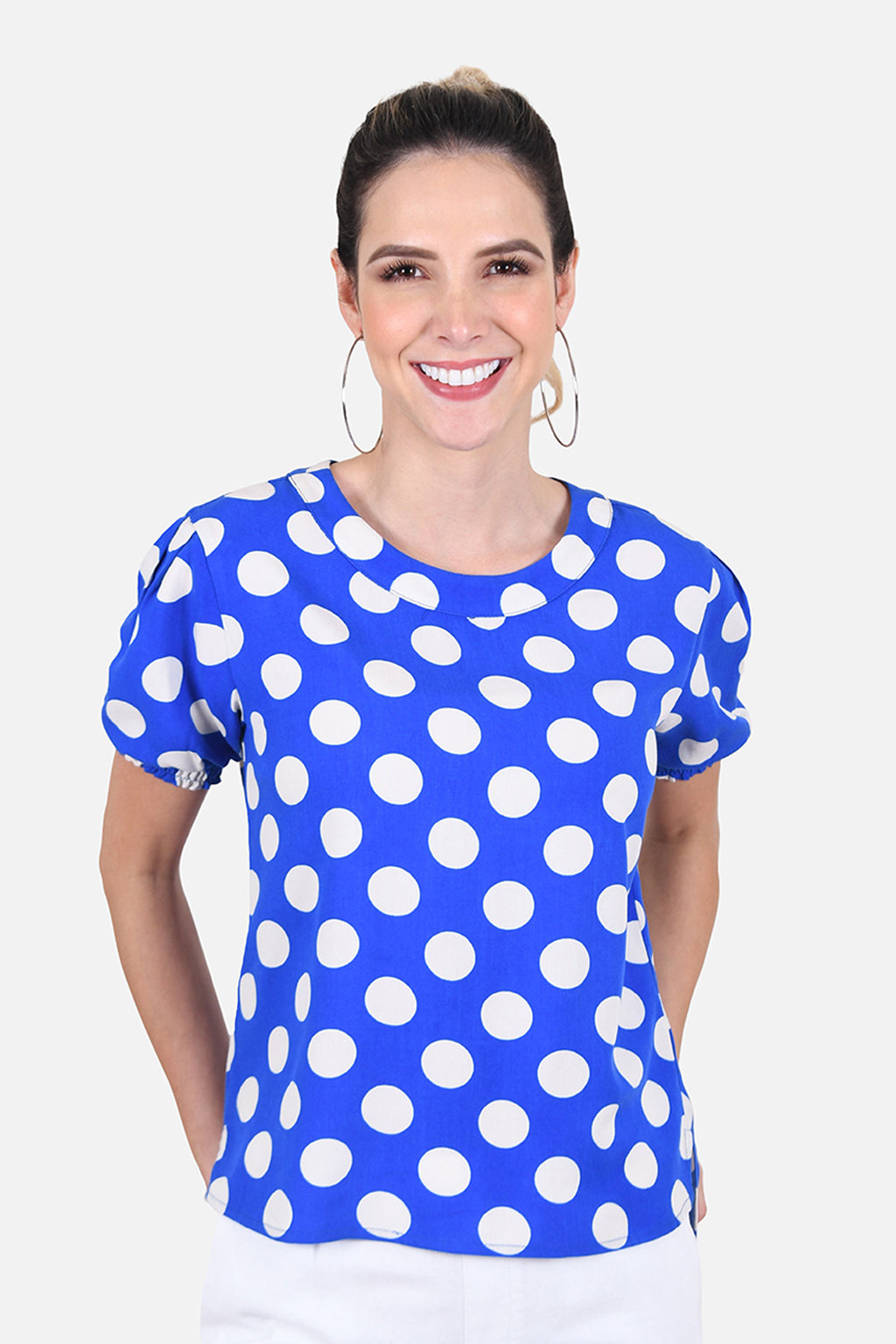 Blusa Georgia - Azul Rey