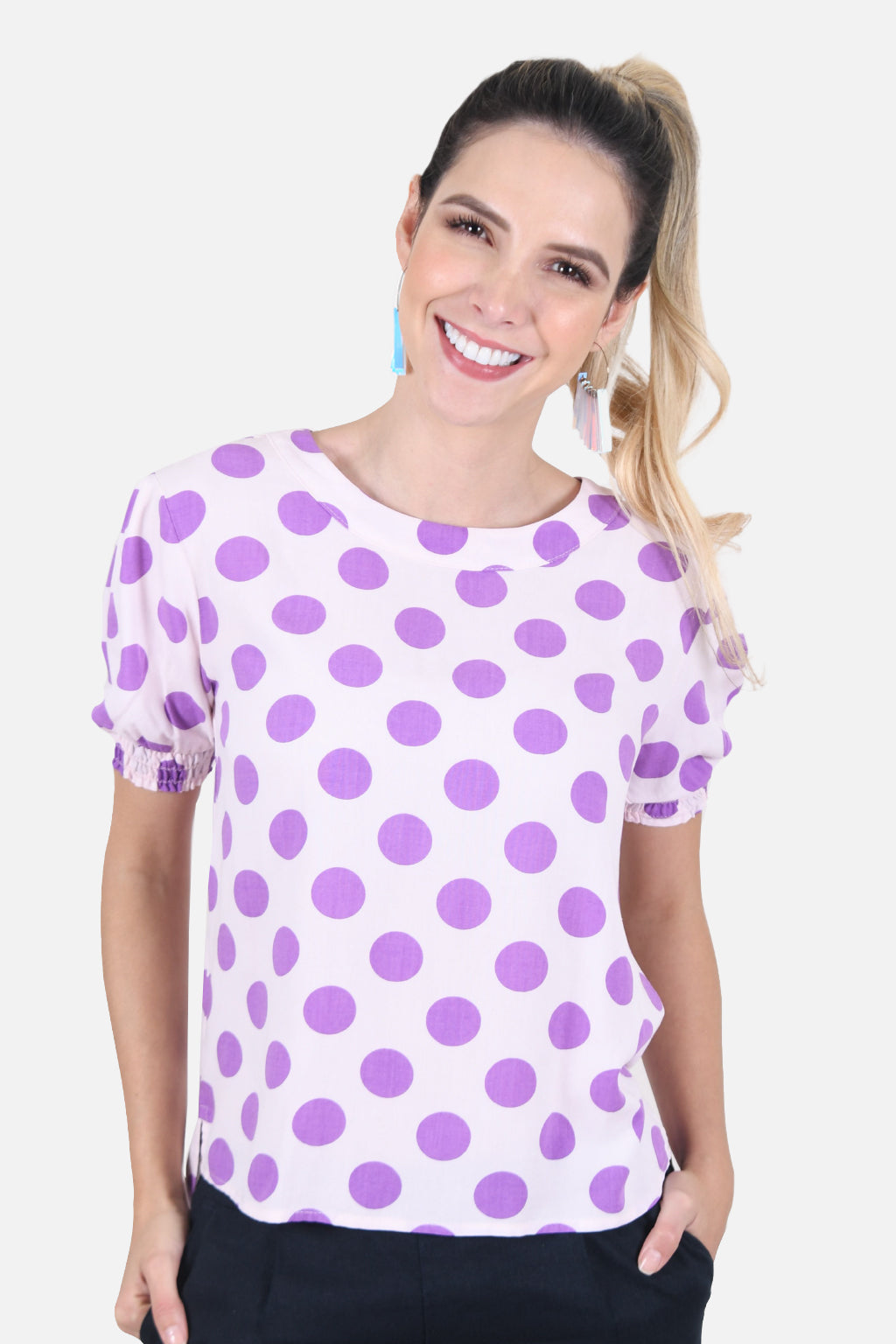 Blusa Georgia - Rosada