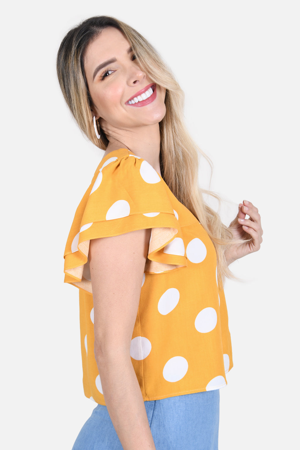Blusa Kiara - Mostaza
