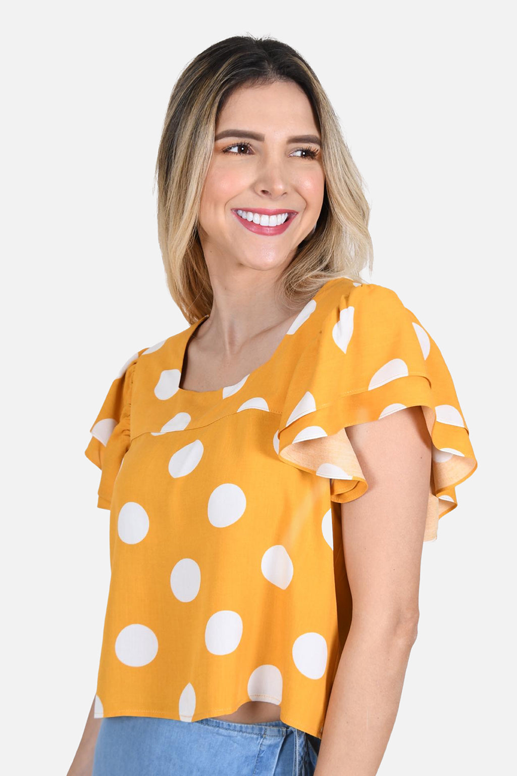 Blusa Kiara - Mostaza
