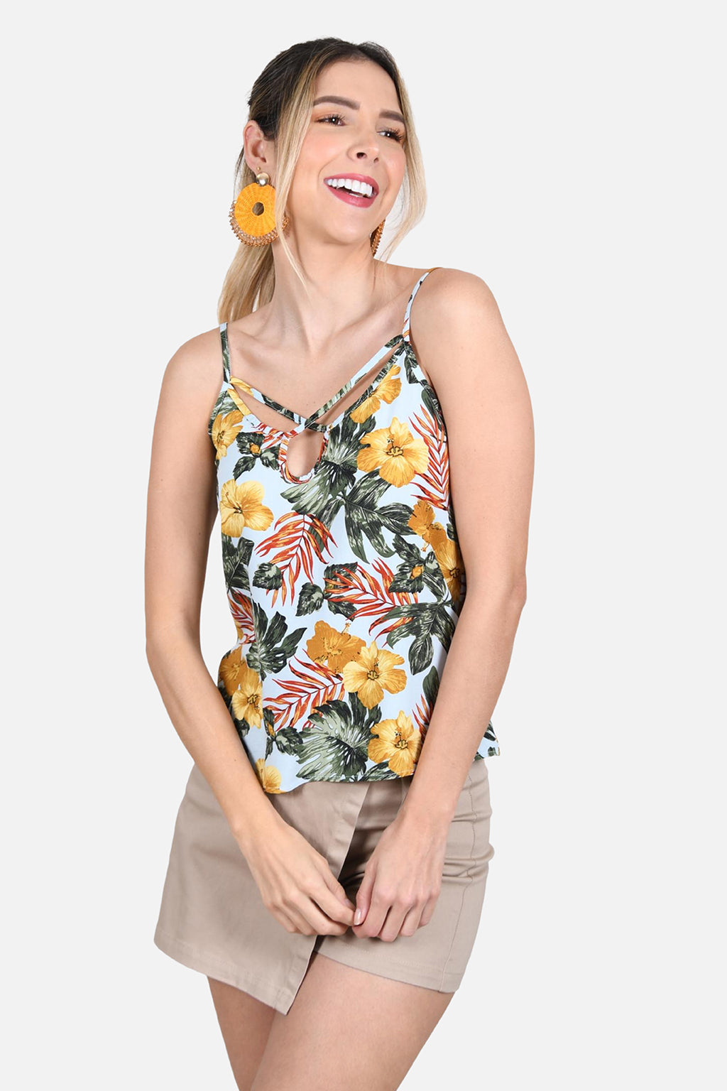 Blusa Candelaria - Azul Claro