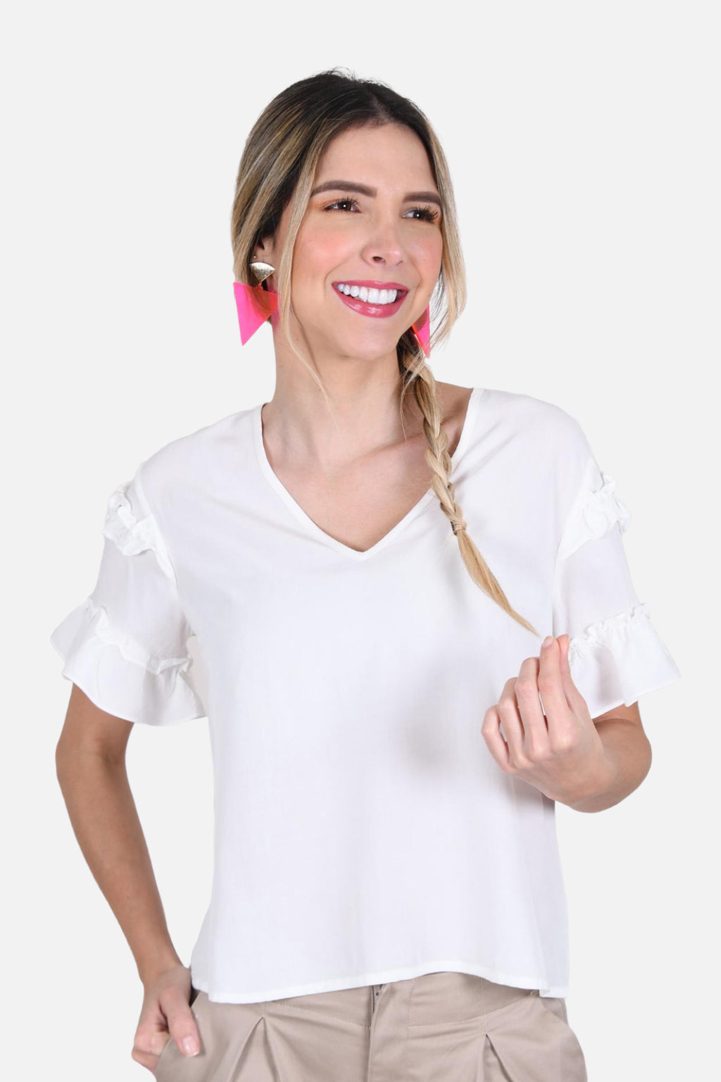 Blusa Fraide - Crudo