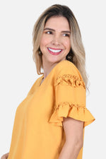 Blusa Fraide - Mostaza