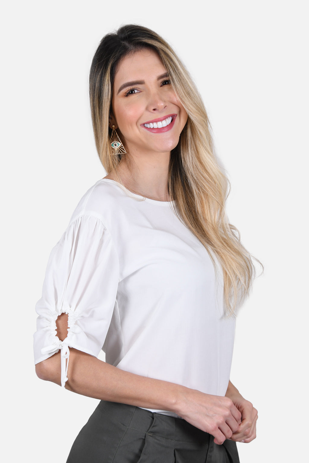 Blusa Keila - Crudo