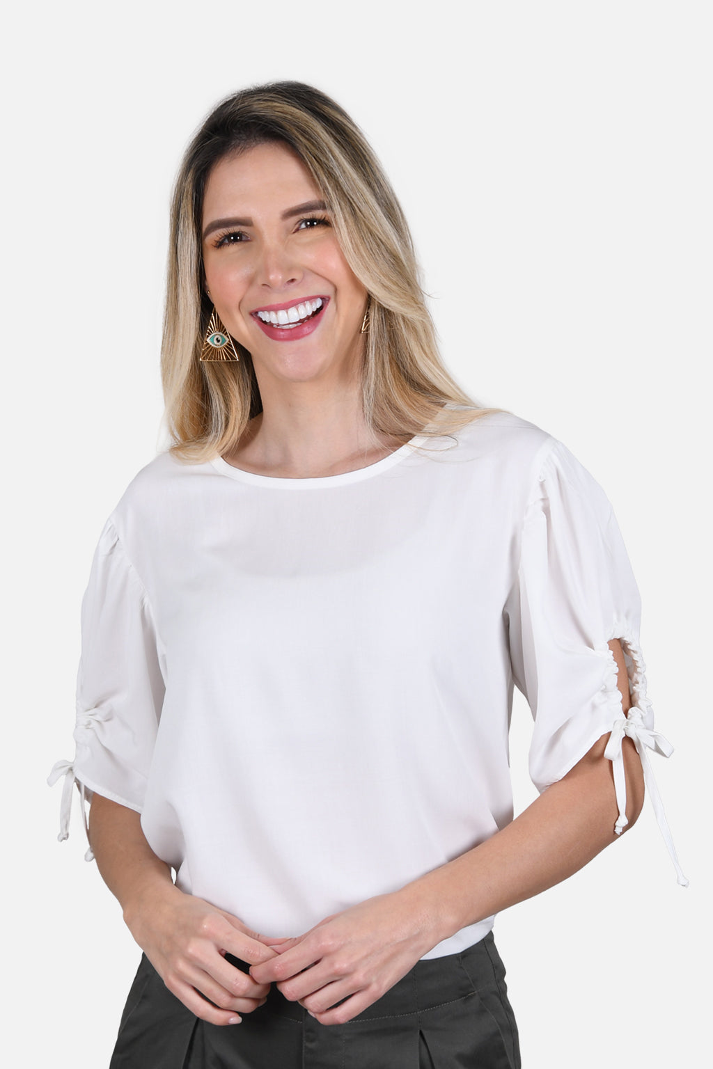 Blusa Keila - Crudo