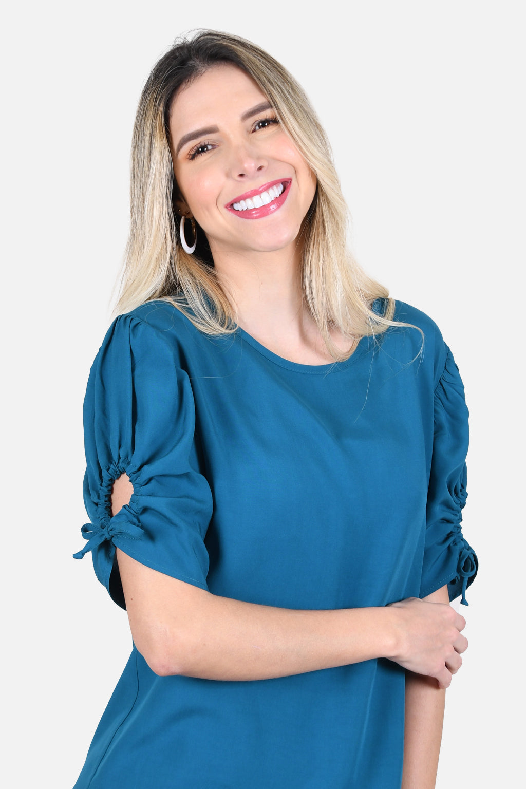 Blusa Keila - Petroleo