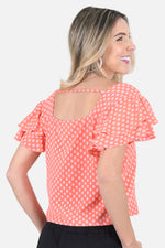 Blusa Castillo - Coral