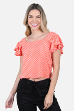 Blusa Castillo - Coral