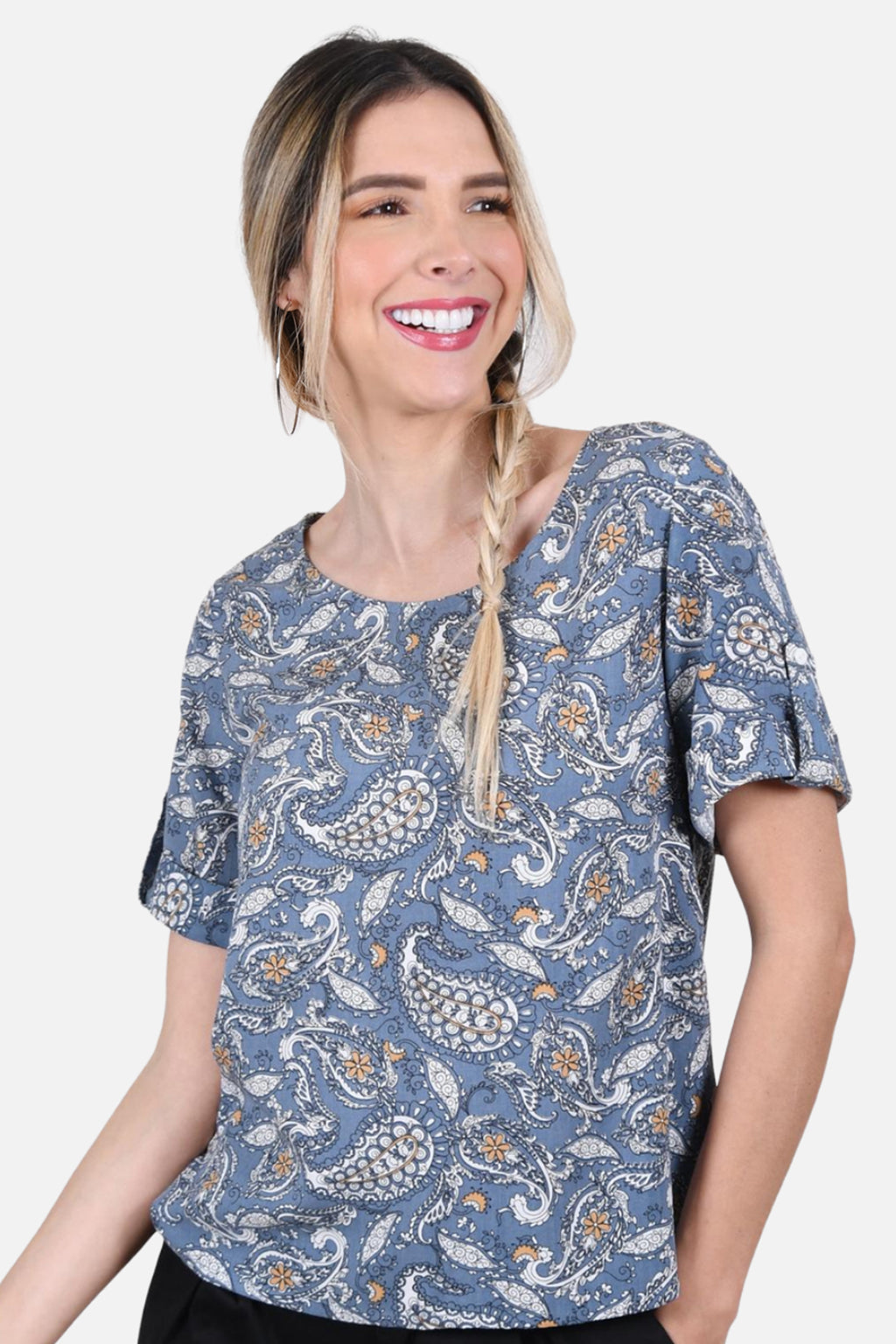 Blusa Saldibar - Gris