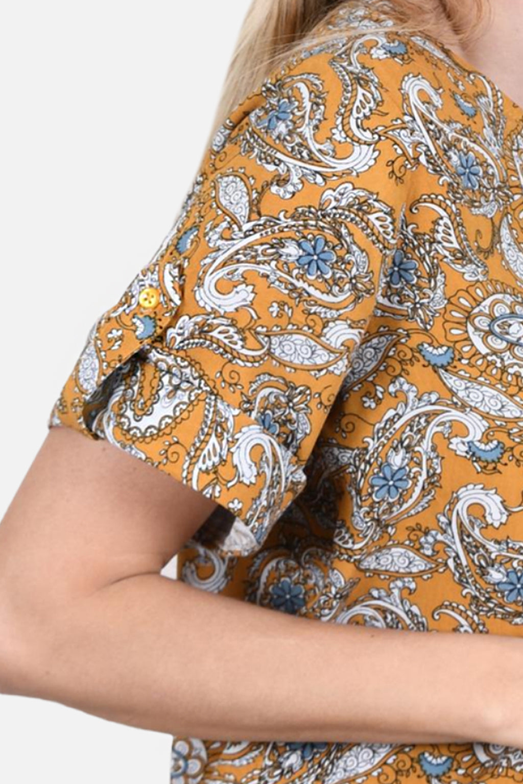 Blusa Saldibar - Mostaza