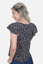 Blusa Ortega - Azul Navy